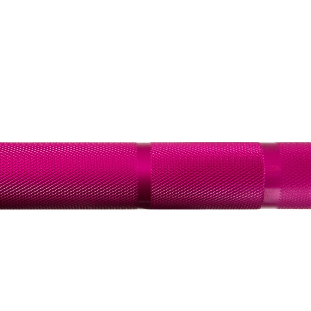 Poza cu Technik Bar 7,5 kg Roz - Bara Hantel din Aluminiu Extra Usoara