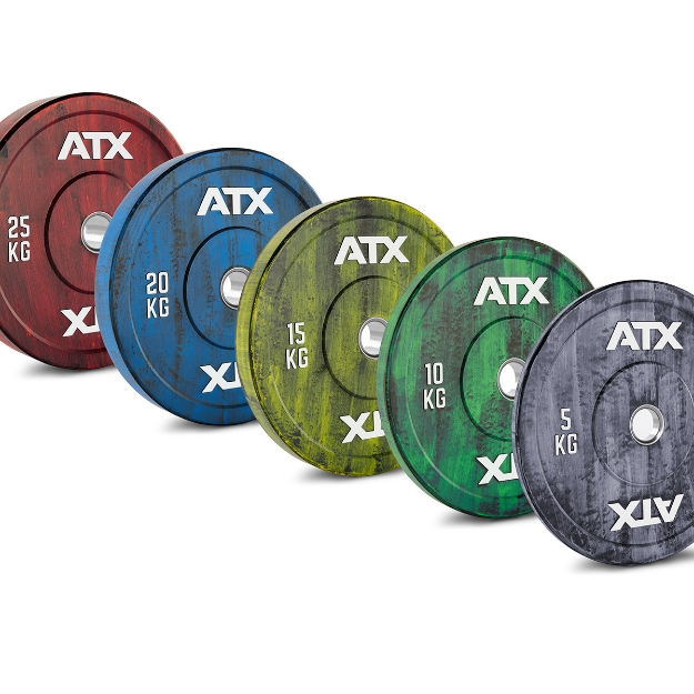 Poza cu Disc bumper ATX Color Fade 5 kg gri - 50 mm