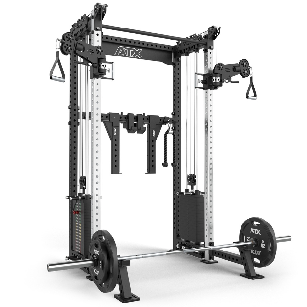Poza cu ATX Cable Half Rack cu 2 x 90 kg greutati pe stiva