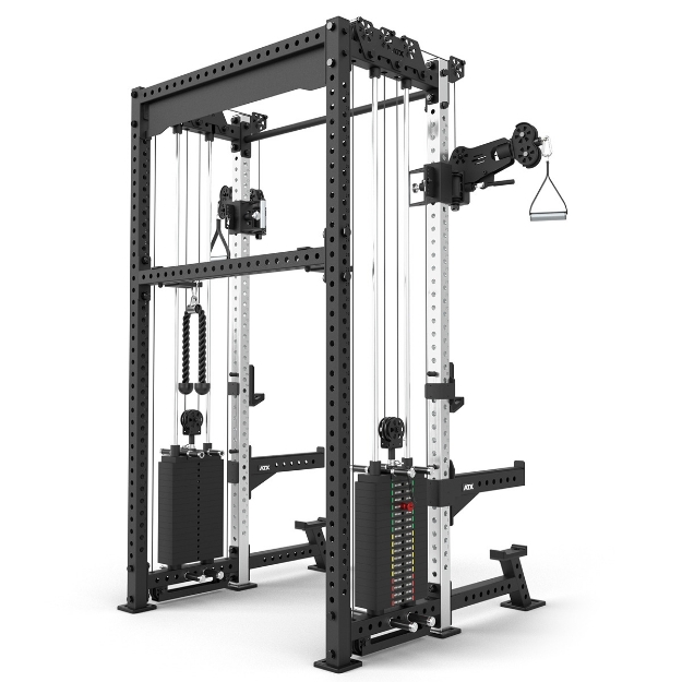 Poza cu ATX Cable Half Rack cu 2 x 90 kg greutati pe stiva
