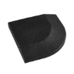 Poza cu Gymfloor® Placa protectie podea element colt CleanFIT 150 x 150 x 20 mm