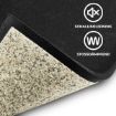 Poza cu Gymfloor® Placa de protecție pardoseală - IZOLARE FONICĂ - 1000 x 1000 x 20 mm