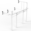 Poza cu ATX RIG Wall Mount montaj pe perete pentru sistemul FRAME RIG