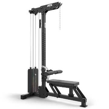 Poza cu ATX Latzug si Ruderzug LMSW-700 cu 115 kg greutati bloc