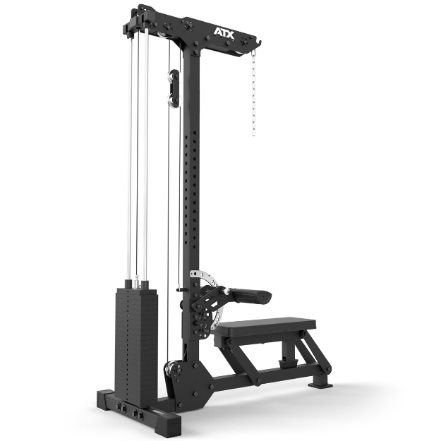 Poza cu ATX Latzug si Ruderzug LMSW-700 cu 115 kg greutati bloc