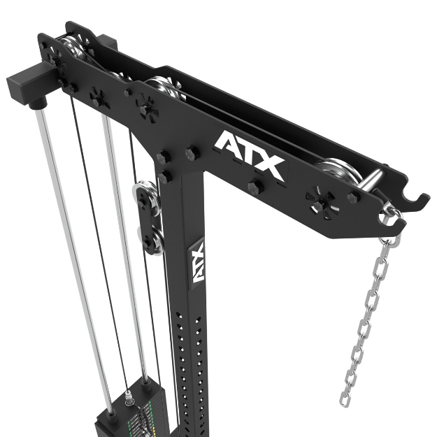 Poza cu ATX Latzug si Ruderzug LMSW-700 cu 115 kg greutati bloc
