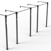 Poza cu ATX Functional WALL RIG 700 - BASIC 4 montaj pe perete