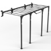 Poza cu ATX Functional WALL RIG 700 - Ladder 3 montat pe perete