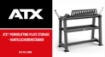 Poza cu ATX Powerlifting Rack pentru Depozitare Discuri - Hantelscheibenstander