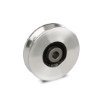 Poza cu Poulie de aluminiu / roată de direcționare ø 75 mm