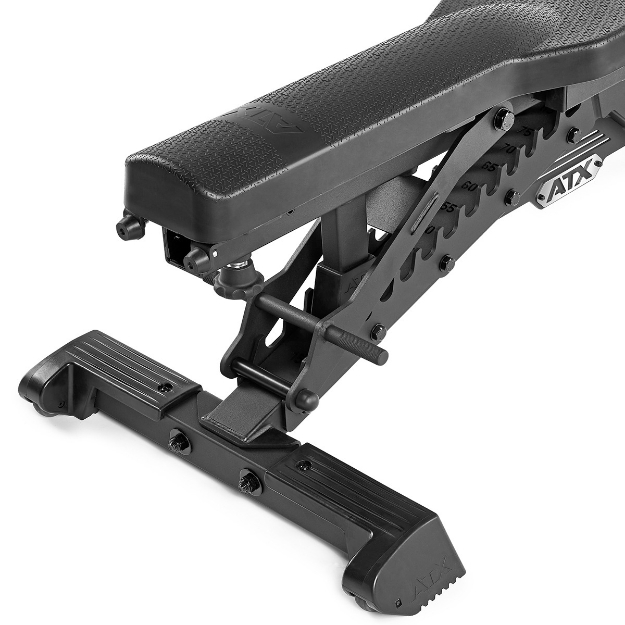 Poza cu ATX Verstellbare Hantelbank Warrior Slim reglabilă pentru antrenament intens