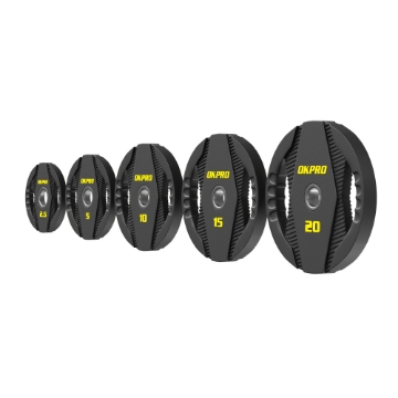 Poza cu Discuri Olimpice Urethan Premium – Greutăți Profesionale pentru Sală și Fitness