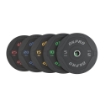 Poza cu Discuri Bumper Plate Cauciuc Negre OK2006-10 – Olimpice 50MM, 5–25 KG