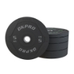 Poza cu Discuri Bumper Plate Cauciuc Negre OK2006-10 – Olimpice 50MM, 5–25 KG
