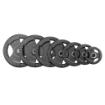 Poza cu Discuri olimpice cauciucate cu inel din otel 1.25-25 kg, TheWay Fitness