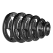 Poza cu Discuri olimpice cauciucate cu inel din otel 1.25-25 kg, TheWay Fitness