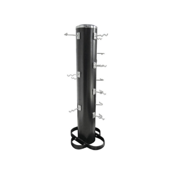 Poza cu Suport Vertical pentru Bare Aparat Fitness – Organizare Eficientă și Design Compact